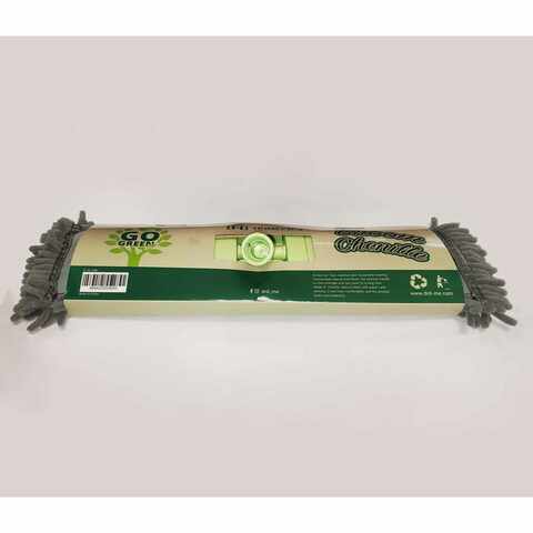 Home Pro Go Green Bamboo Broom Chenile Multicolour