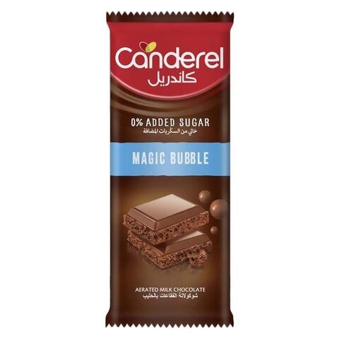 Canderel Magic Bubble Milk Chocolate 74g