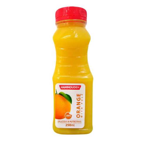 Hammoudeh Fresh Juice Orange Flavor 250 Ml