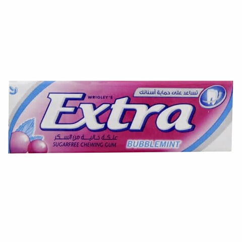 Wrigley&#39;s Extra Bubblemint Sugar-Free Gum 14g