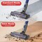 TECKWAVE Cordless Vacuum Cleaner (TW-C10) with 12KPa Suction Power- High Performance Stick Vacuum with LED lights, Large Bin &amp; Adjustable Suction