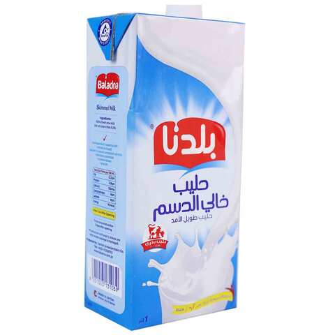 Baladna Milk Skimmed 1 Liter