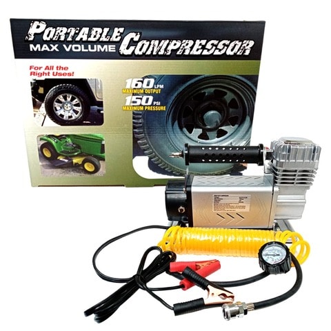 Portable compressor max deals volume