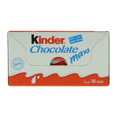 Kinder Maxi Chocolate 36 Stick Box Bars Price in India - Buy Kinder Maxi  Chocolate 36 Stick Box Bars online at