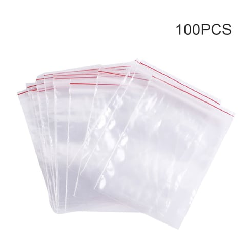 100 Pcs 4x6 Clear Resealable Cello / Cellophane Bags Good for Bakery,  Candle, Soap, Cookie