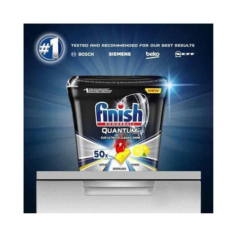 Finish Quantum Ultimate Dishwasher Detergent Tablets 32 count