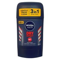 Nivea Men Dry Impact Anti-Perspirant Stick Clear 50ml