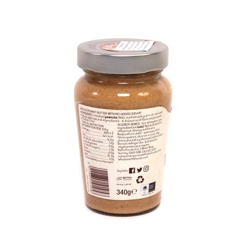 Whole Earth Smooth Peanut Butter 340gr