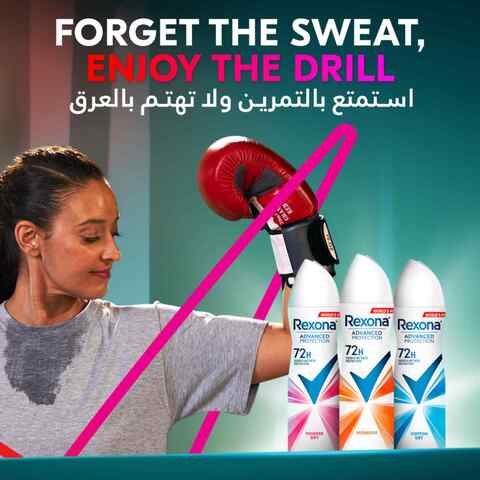 Rexona Women Antiperspirant Deodorant Spray HI-Impact Workout 150ml
