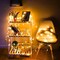 6M 30pcs Star LED String Light, Decorative Light for Indoor, Yellow Color.