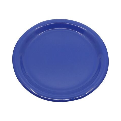 Hoover Round Plate Blue 27cm