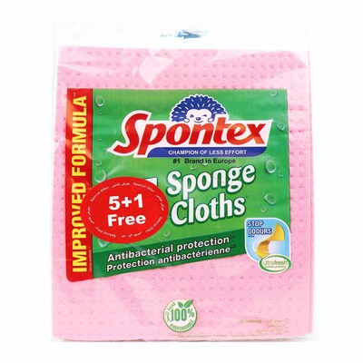 SPONTEX Flash Sponge - 2 Count (Pack of1)