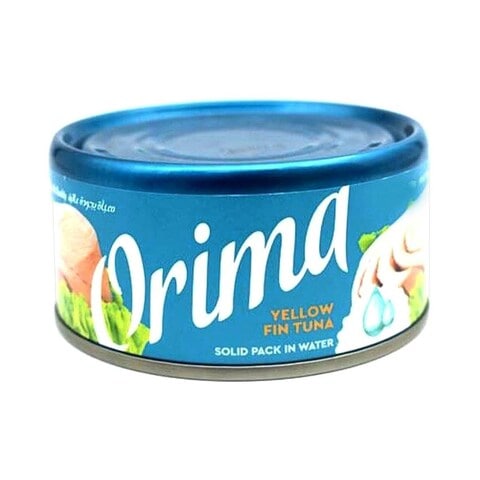Orima Yellow Fin Tuna Solid Pack In Water 170g