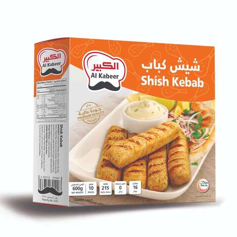 Al Kabeer Shish Kebab Chicken Mutton 600g