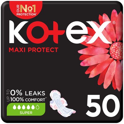 Buy Kotex Maxi Protect Thick Pads Overnight Protection Sanitary Pads With  Wings 24 Sanitary Pads Online - Shop Beauty & Personal Care on Carrefour UAE