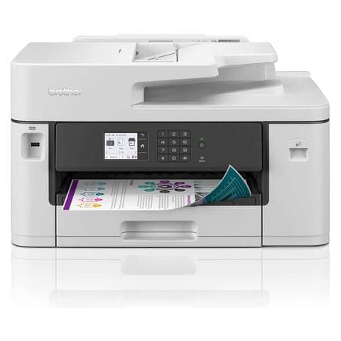 Brother MFC-J2340DW All-in-One Color Ink Cartridge Printer - White