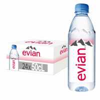 evian Natural Mineral Water 500ml Pack of 24