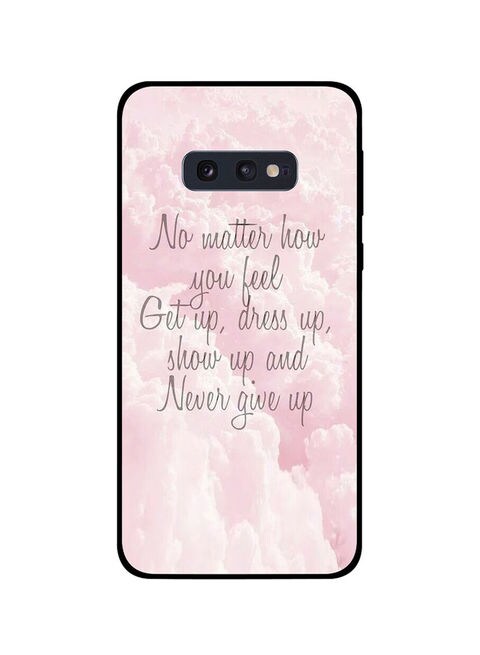Theodor - Protective Case Cover For Samsung Galaxy S10E Never Give Up