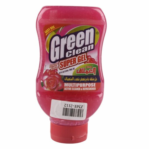 GREEN CLEAN SUPER GEL ROSE600ML