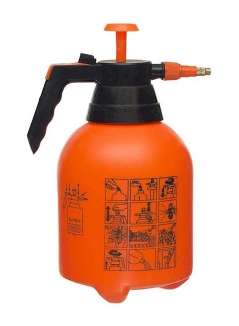 Generic Spray Bottle Pump Plant With Water Pressure Orange 2L