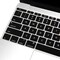 Ozone - English Keyboard Skin UK Layout For MacBook 13&#39;&#39; Without Touch Bar A1708 / 12&#39;&#39;A1534 - Black
