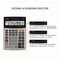 Casio DJ-220D Plus Desktop Calculator Silver And Black 1 Piece