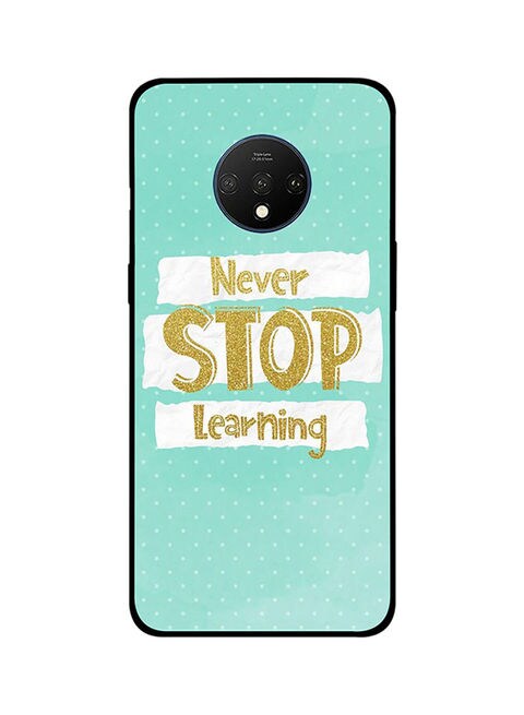 Theodor - Protective Case Cover For Oneplus 7T Never Stop Learnin