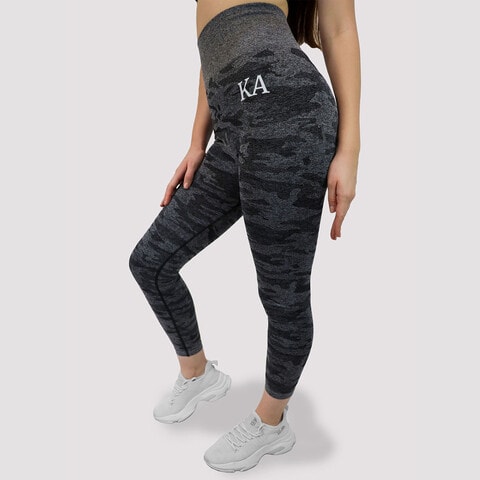 Buy Kidwala Seamless Camo Leggings - High Waisted Workout Gym Yoga