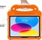 Pipetto Activity designed for iPad 10.9 inch case iPad 10th Generation case cover (2022)   Shock Resistant 2-in-1 Stand   Apple Pencil Storage   100% Certified Anti-Bacterial - Orange