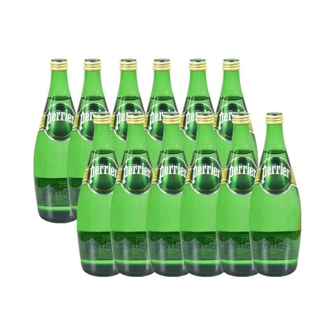 Perrier Carbonated Water 750mlx12&#39;s