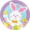Bunny Business Dinner Plates 8.75in 8pc