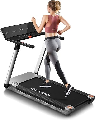 Superfit 4.0hp Foldable Electric Treadmill Jogging Machine W