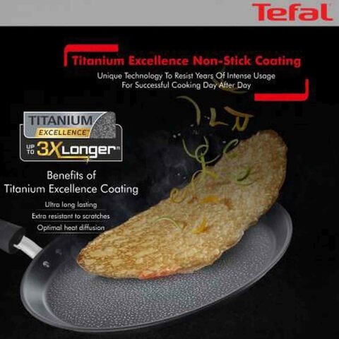 Tefal Unlimited Aluminium Non-Stick Pancake Pan, 25cm