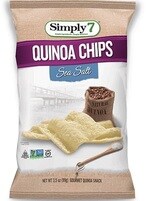Buy Simply 7 Quinoa Sea Salt Chips 79g in Kuwait