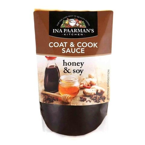 Ina Paarman&#39;s Coat And Cook Sauce Honey Soy 200ml