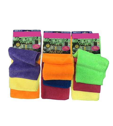 Buy Microfiber Cleaning Cloth 30x35 (Pack of 6pcs) Online - Shop ...