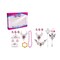 Power Joy Glam Glam Pretty Decorate Princess Playset Multicolour Pack of 18