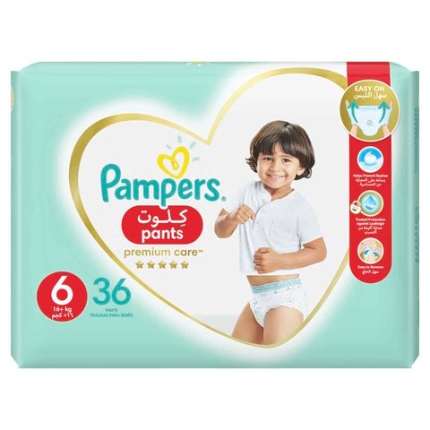 Pampers Premium Care Diaper Pants Size 6 (16kg+) 36 Diapers