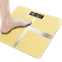 Aiwanto Gold Bathroom Body Weight Scale Body Weighing Scale Digital Body Weight Scale Measuring Scale Weighing Machine