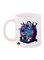 Pokemon Printed Mug White/Purple/Blue 12ounce