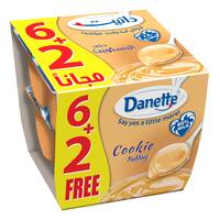 Danette Cookie Pudding 90g Pack of 8