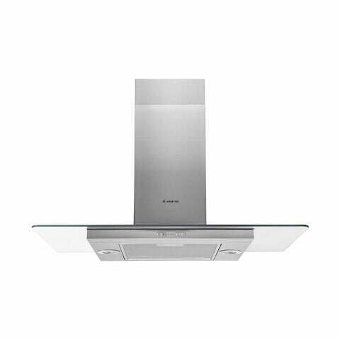Ariston Built-In Island Cooker Hood AIF ABX 69.0x89.8x45.1 - Stainless Steel Color