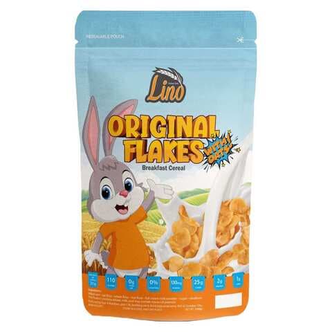 Lino Original Flakes Breakfast Cereals With Oats - 250 grams