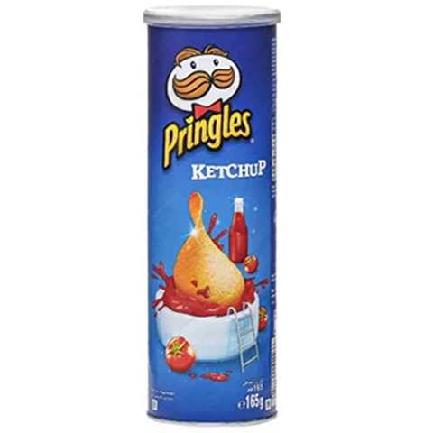 Pringles Chips Potato Ketchup Flavor 165 Gram