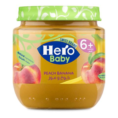 Hero Peach Banana Baby Food 125g