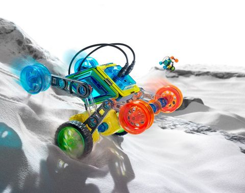 Geosmart - Flip Bot Geomagnetic Vehicles And Stem Focused Magnetic Construction Set For 5 Years And Up