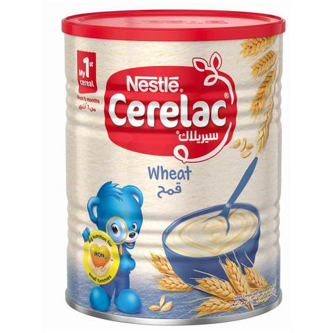 Nestle Cerelac Wheat with Milk Infant Cereal 400g Tin