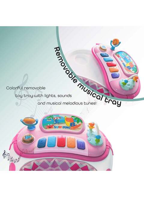 Moon Pace Baby Walker, Pink