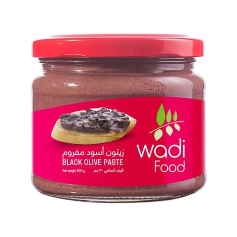 Wadi Food Black Olives Paste 300g