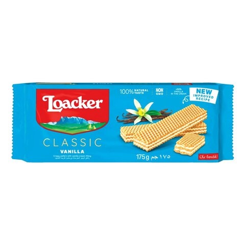 Loacker Classic Vanilla Wafers 175g